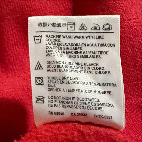 Vintage Tultex Indiana University College Crew Neck Pullover - Size XXL - Picture 5 of 6